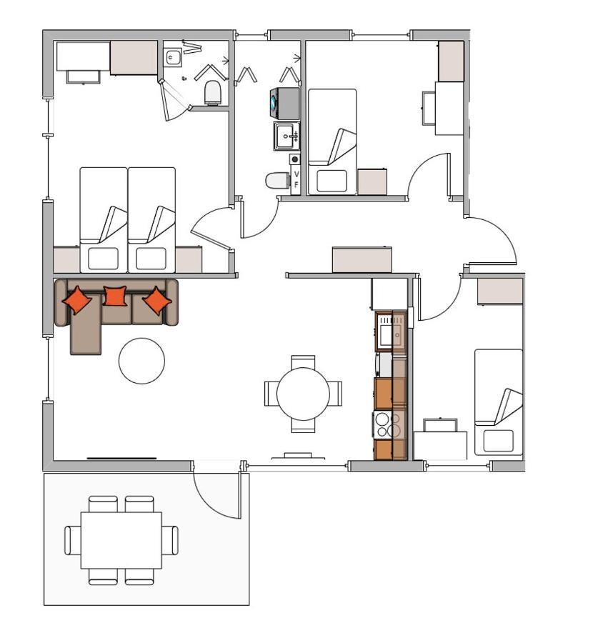 Telemark Apartments Langgt 48 Porsgrunn Kültér fotó